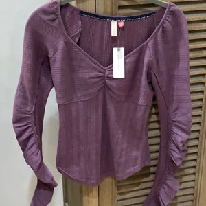 NWT Anthropologie Cotton/Modal Top